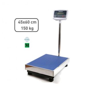 150 kg.-os, raktári, hitelesített mérleg