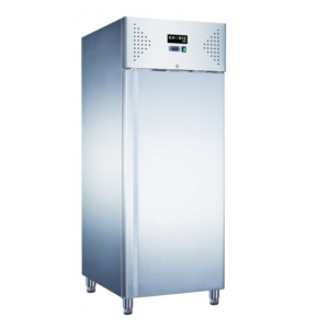 Teleajtós rozsdamentes hűtőszekrény - 650 literes