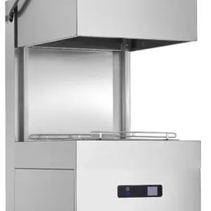 Kalapos mosogatógép, digitális, mosogatószer és öblítőszer adagolóval, ürítőszivattyúval